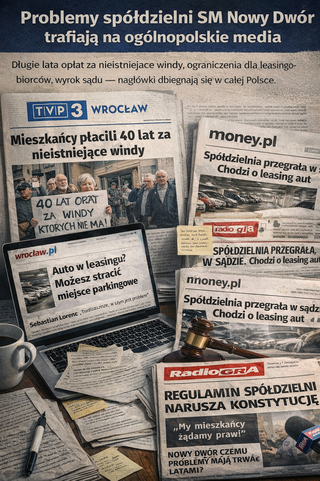 SM Nowy Dwór w mediach
