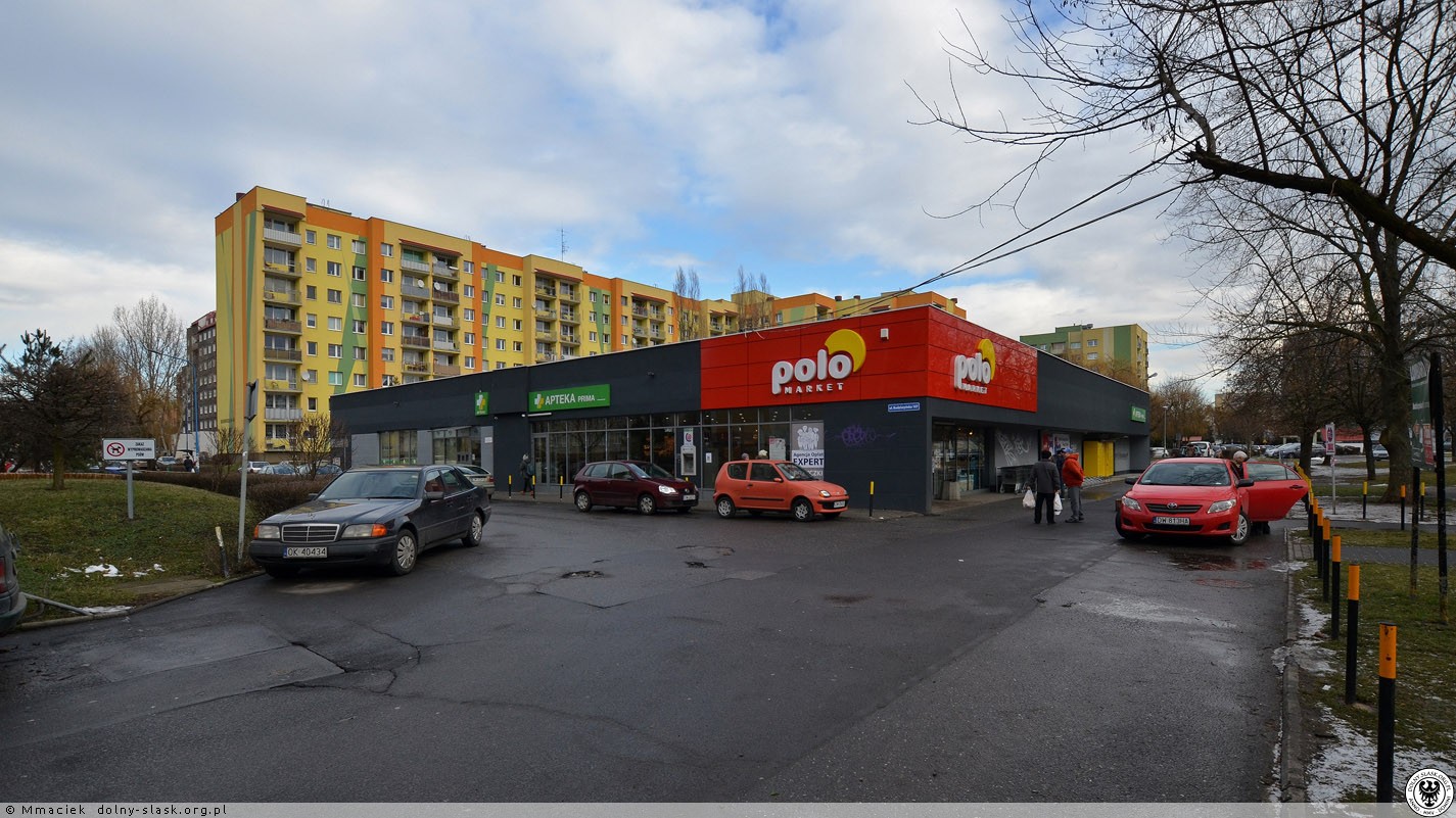 Teren Polomarketu — plan ogólny Wrocławia, strefa 2744SW