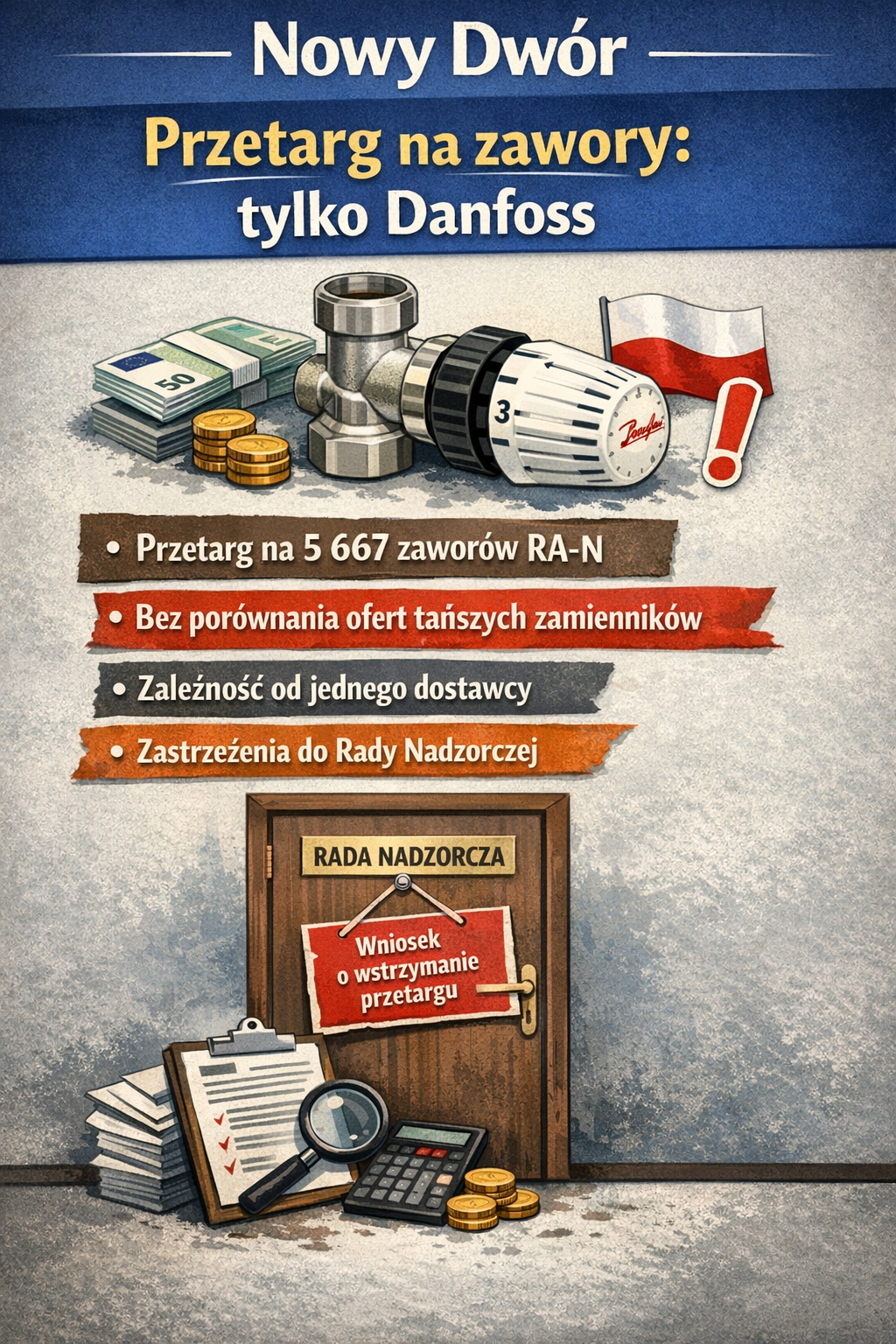 Zawory przygrzejnikowe Danfoss